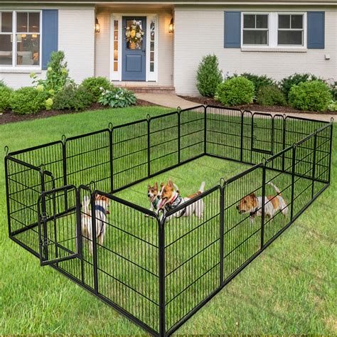 metal pet enclosures|temporary fencing for dog.